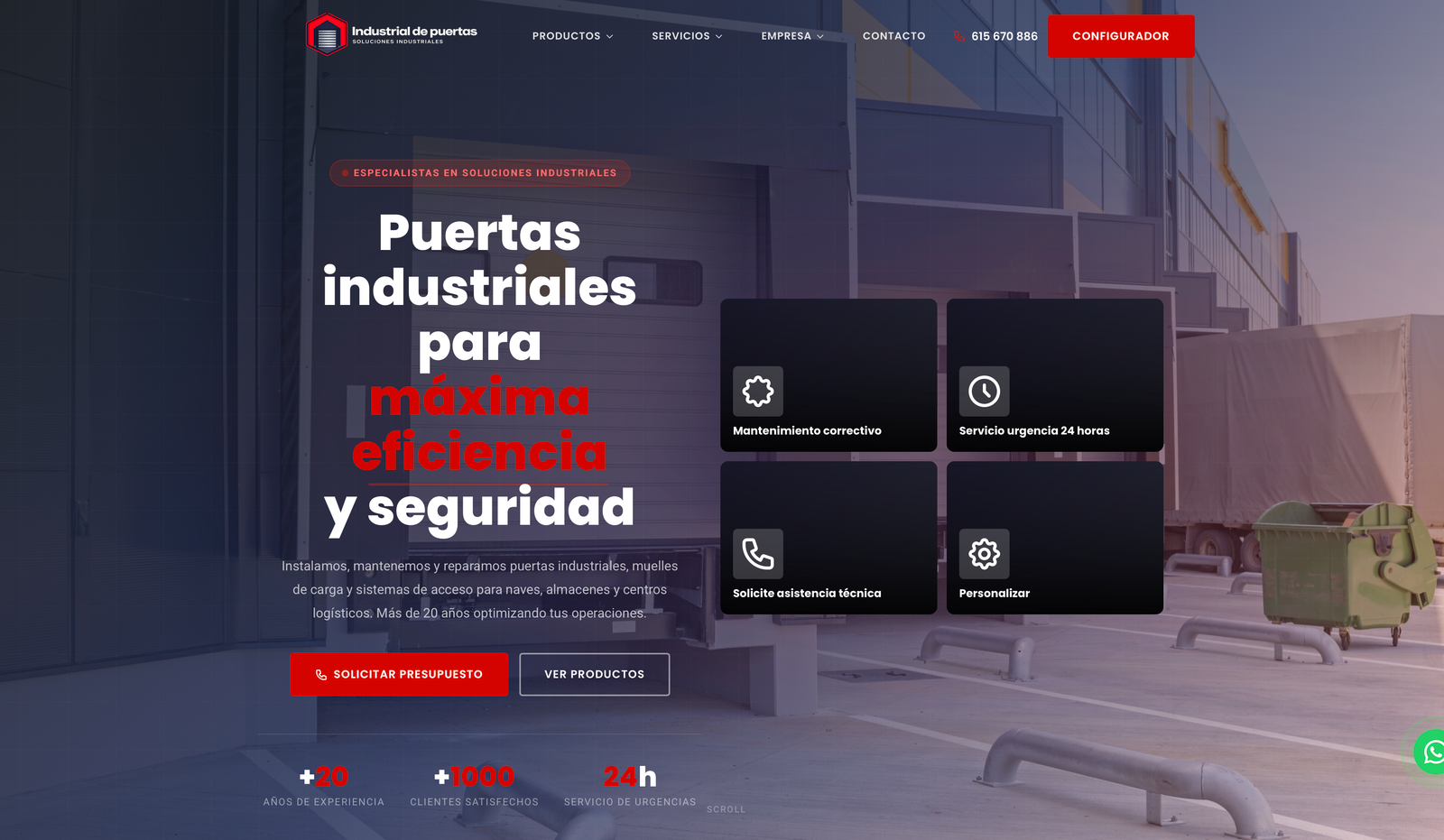 Landing premium realizado por Mataró Digital: Diseño Web para negocio local en Mataró, Maresme y Barcelona