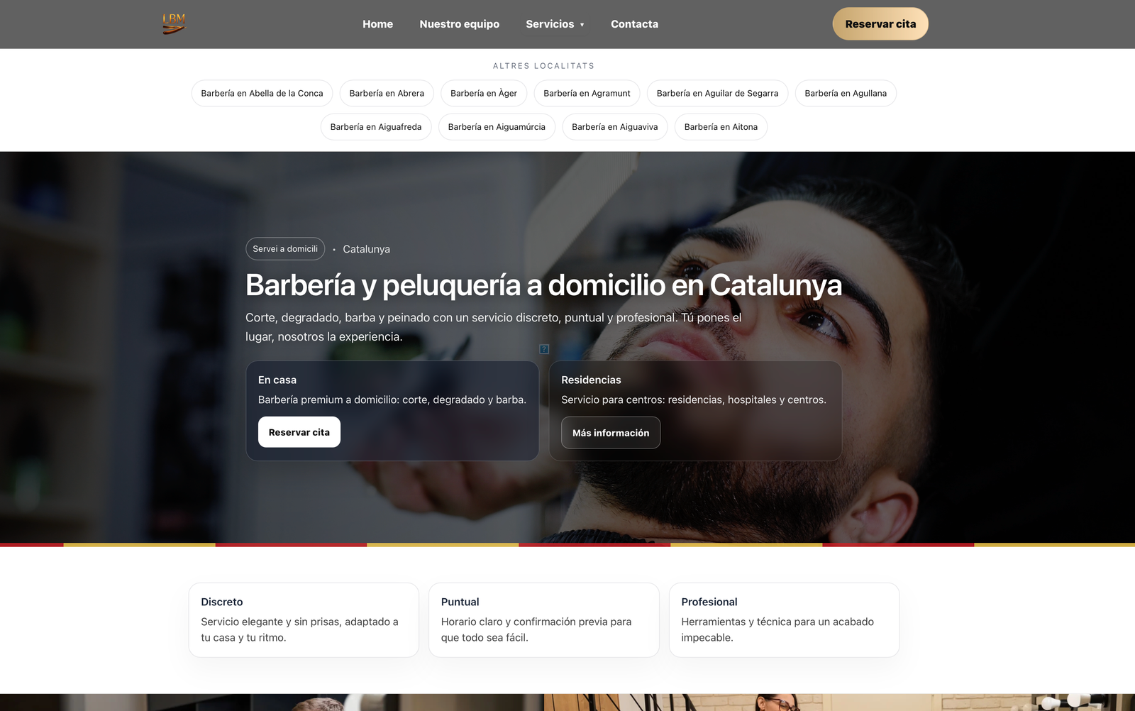 Web corporativa realizado por Mataró Digital: Diseño Web para negocio local en Mataró, Maresme y Barcelona